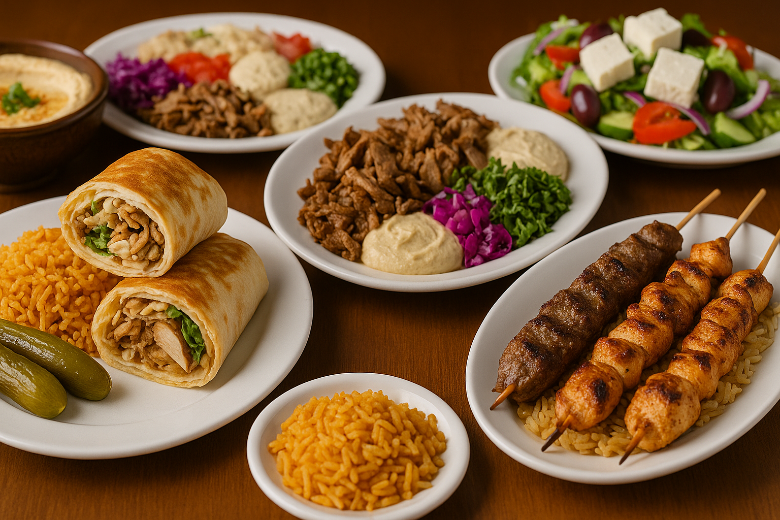 Ali Baba’s Kitchen: A Mediterranean Feast of Shawarmas, Kebabs & House Specialties