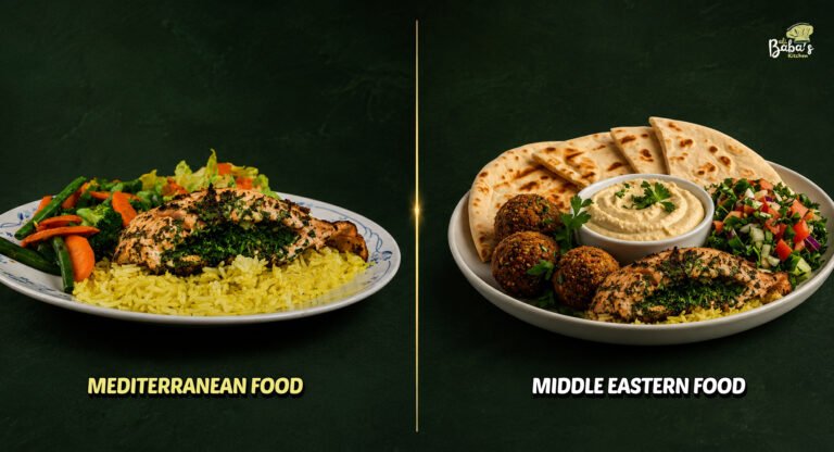 Mediterranean Food VS Middle Eastern Food