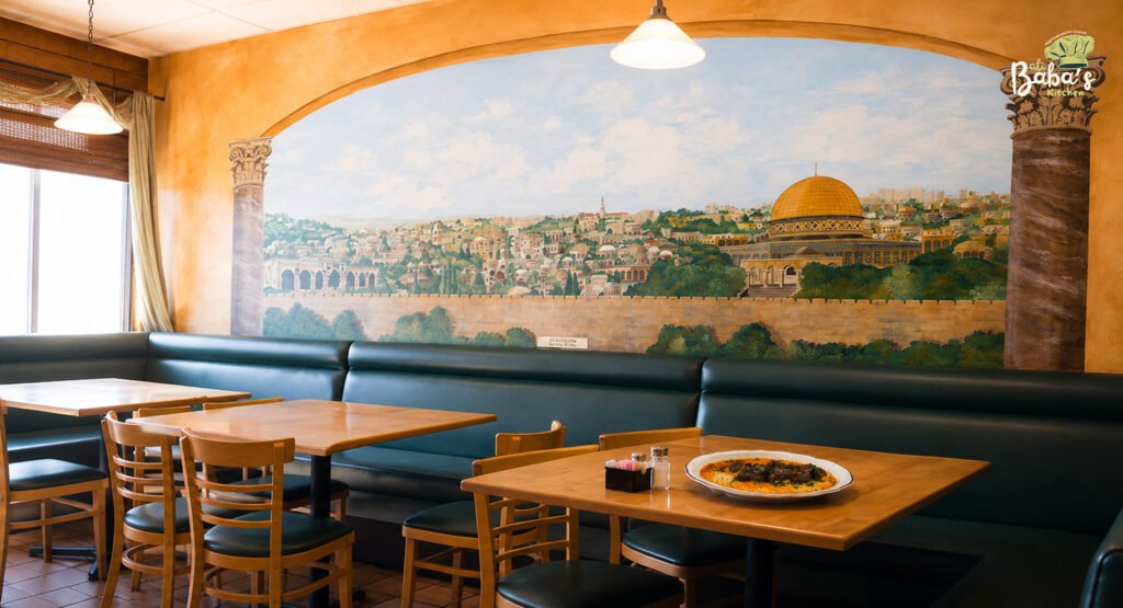 Middle Eastern culinary at Babas Restaurant