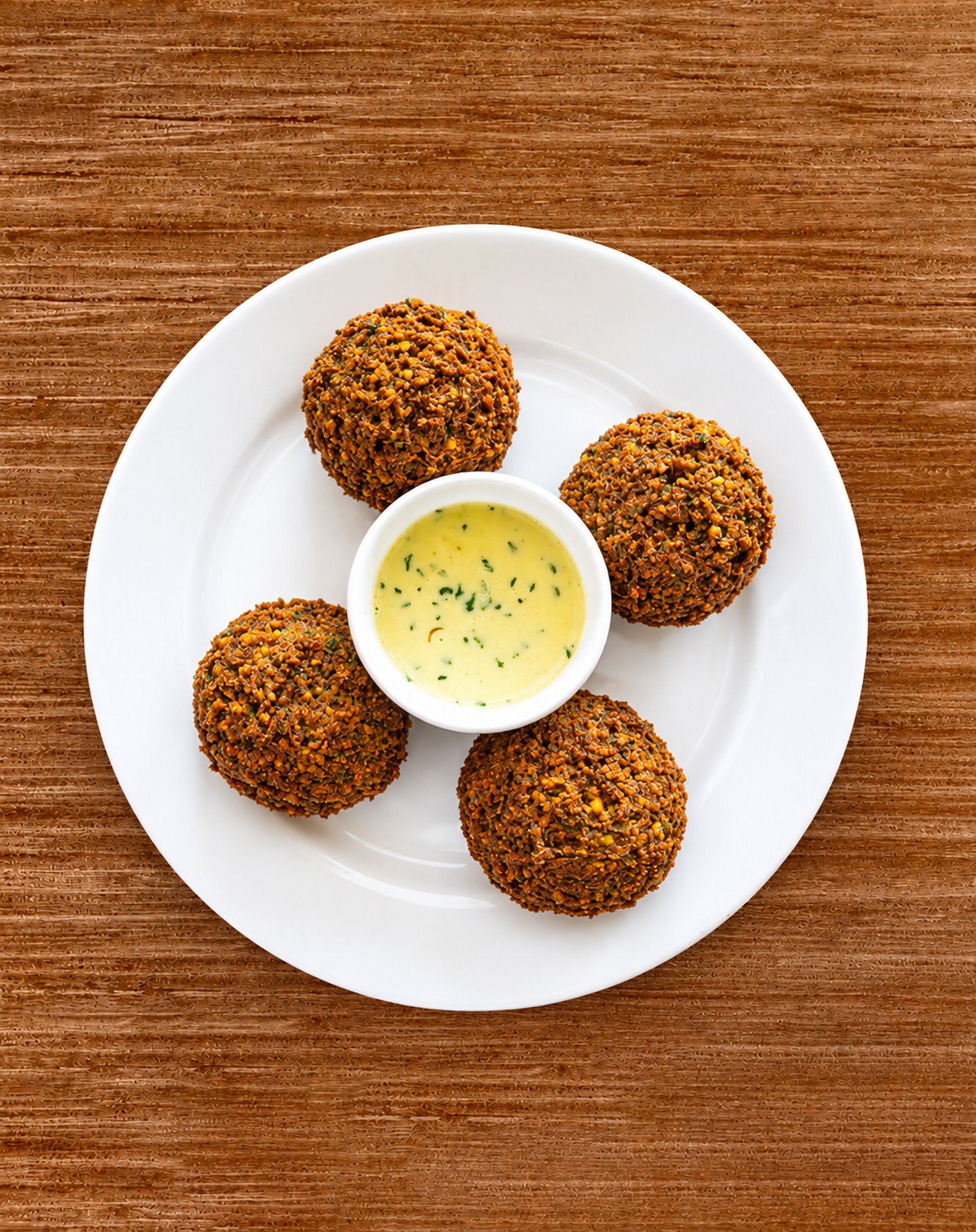 Falafel Plate in Newbury Park at Babas Kitchen
