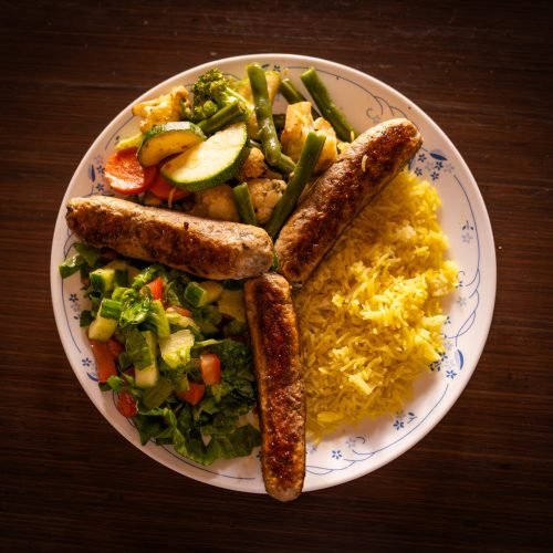 CHICKEN KUFTEH PLATE