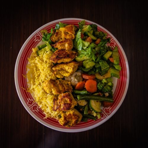 Chicken Kebab Plate